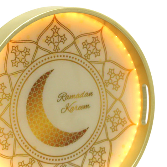 Ramadan Kareem Tray with LED Light