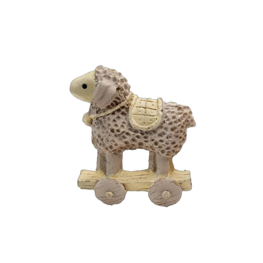 Mini 3D Vintage Colored Sheep (10 pcs)