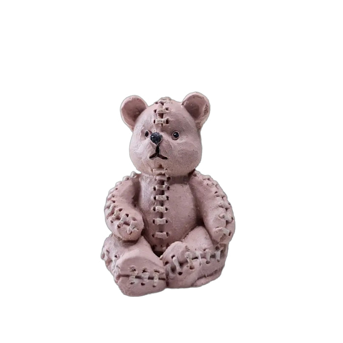 Mini 3D Vintage Stitched Bear (10 pcs)