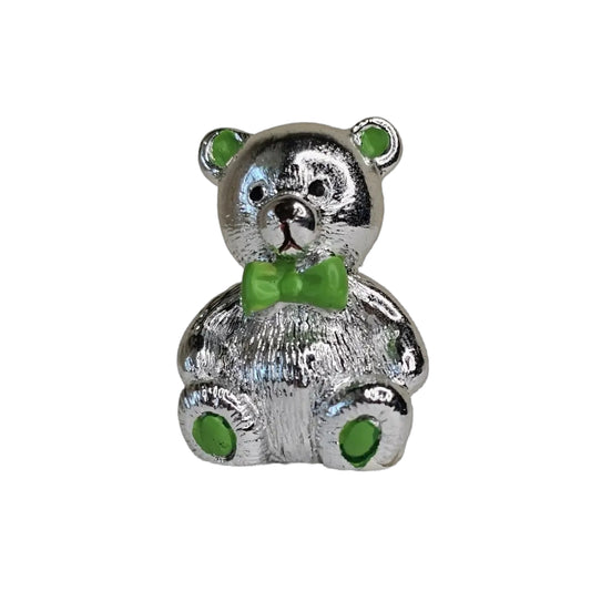 Mini 3D Silver Bear