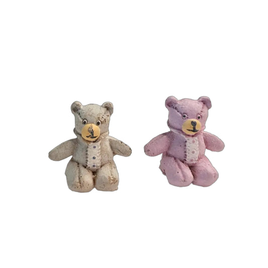 Mini 3D Vintage Bear (10 pcs)