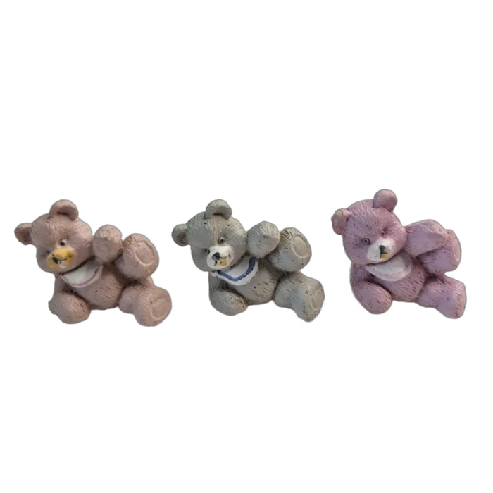 Mini 3D Vintage Lounging Bear (10 pcs)