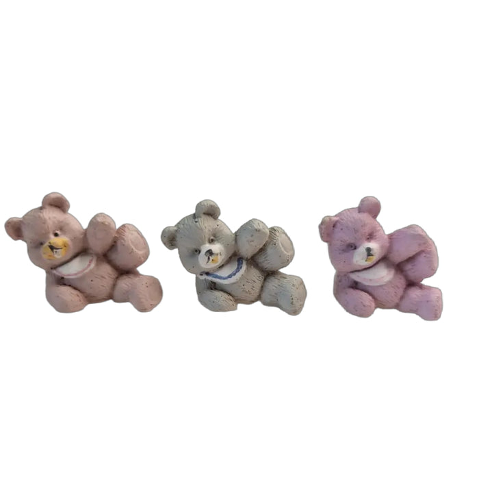 Mini 3D Vintage Lounging Bear (10 pcs)