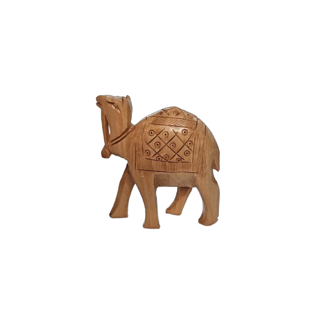 Carved Camel Figurine