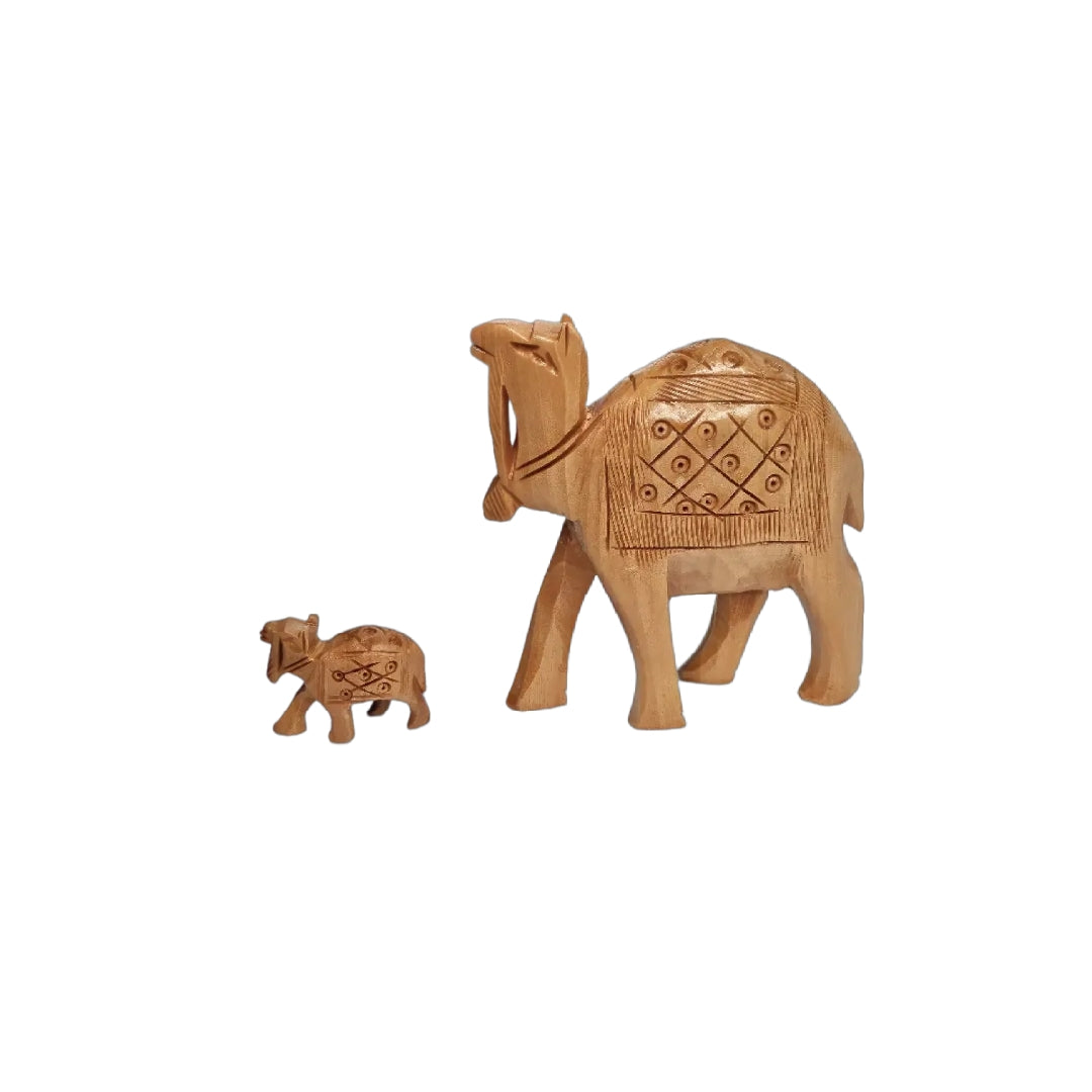 Carved Camel Figurine