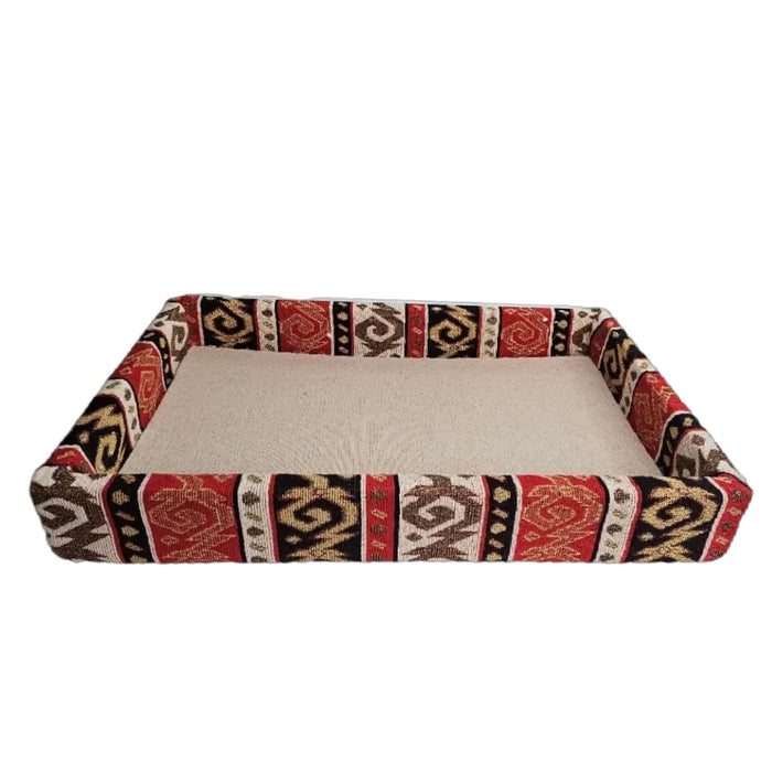 Cultural Upholstered Tray