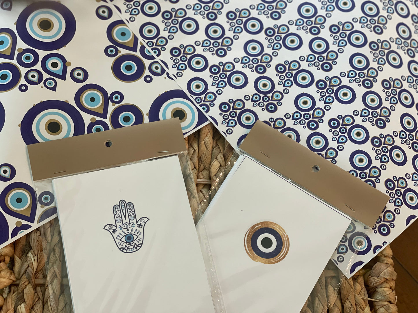 Turkish Eyes Wrapping Paper (2 CT)