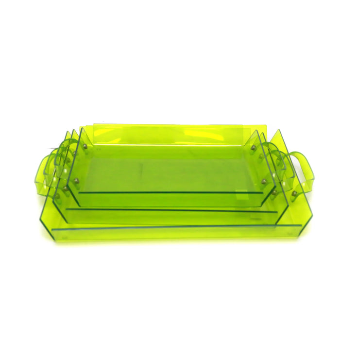 Colored Acrylic Trays