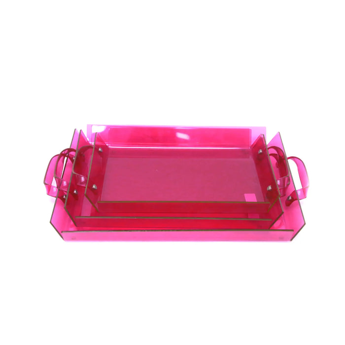 Colored Acrylic Trays