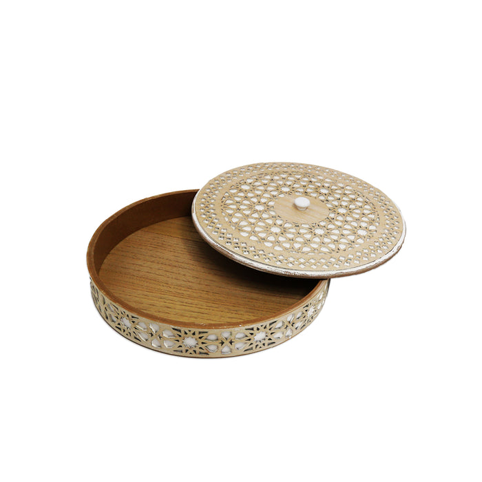 Andalusia Round Tray Box