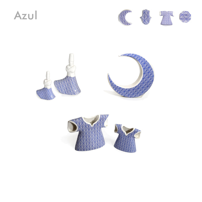 Azul Ceramic Kaftan