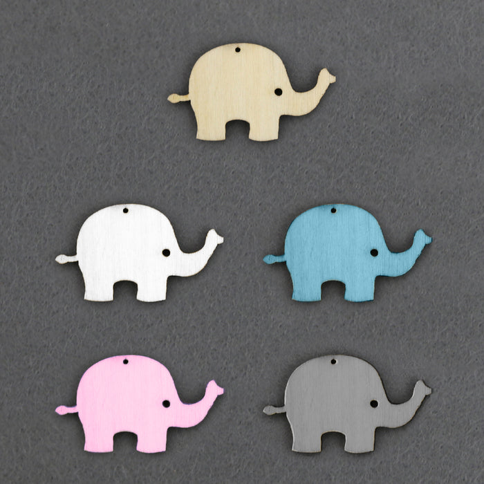 Colored Elephant Accessory (10 pcs)