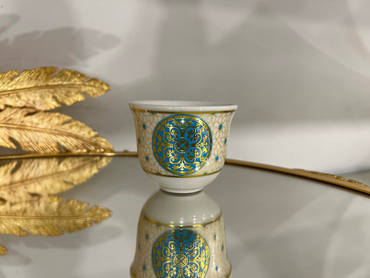 Ornate Arabic Coffee Cups