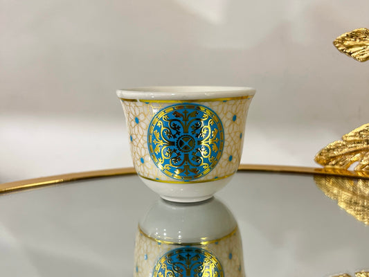 Ornate Arabic Coffee Cups