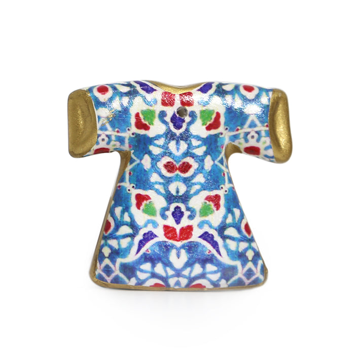 Mini Kaftan Accessory in Mediterranean Patterns