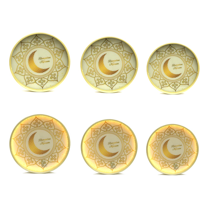 Ramadan Kareem Tray with LED Light