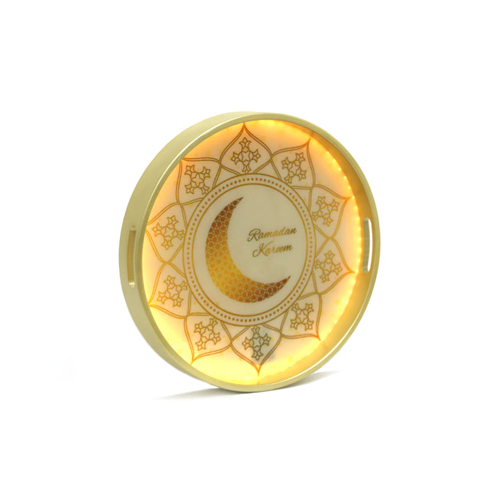 Ramadan Kareem Tray with LED Light