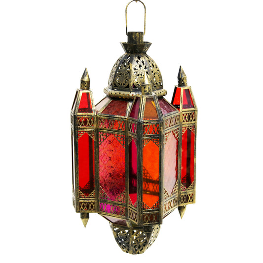 Extra Large Hanging Geometric Lantern