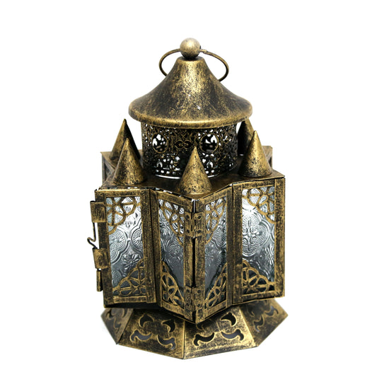 Geometric Distressed Lantern