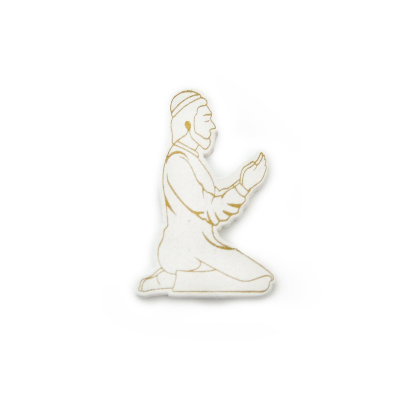 Kneeling Praying Man Motif (12pcs)